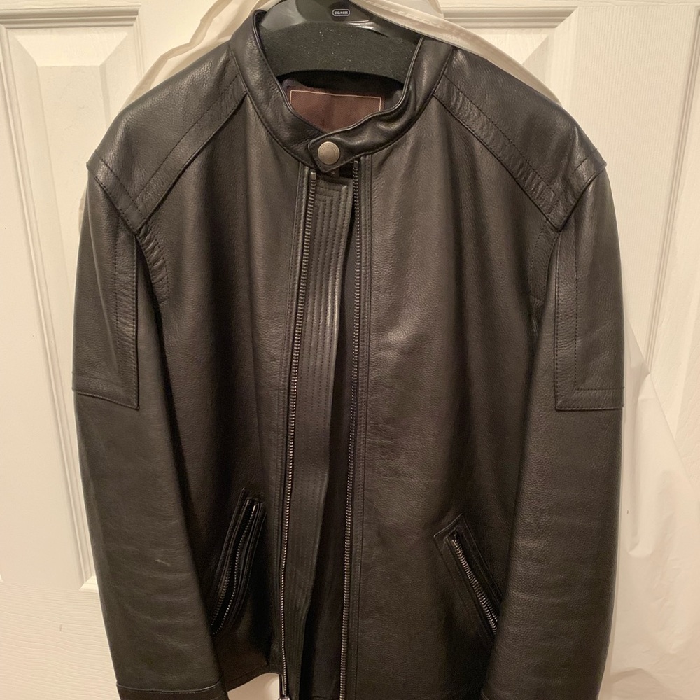 Coach Moto Leather Jacket